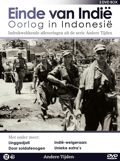 Einde van indië – oorlog in indonesië – DVD