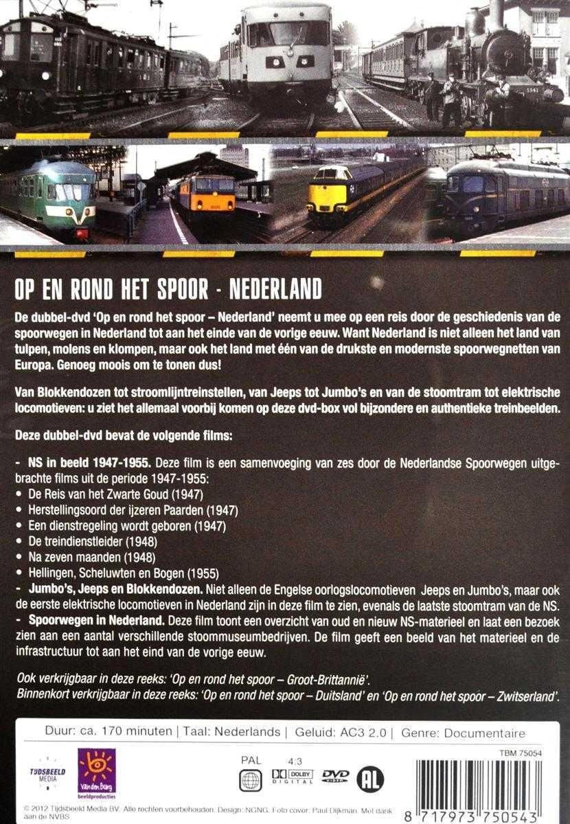 Op en rond het spoor – nederland – DVD