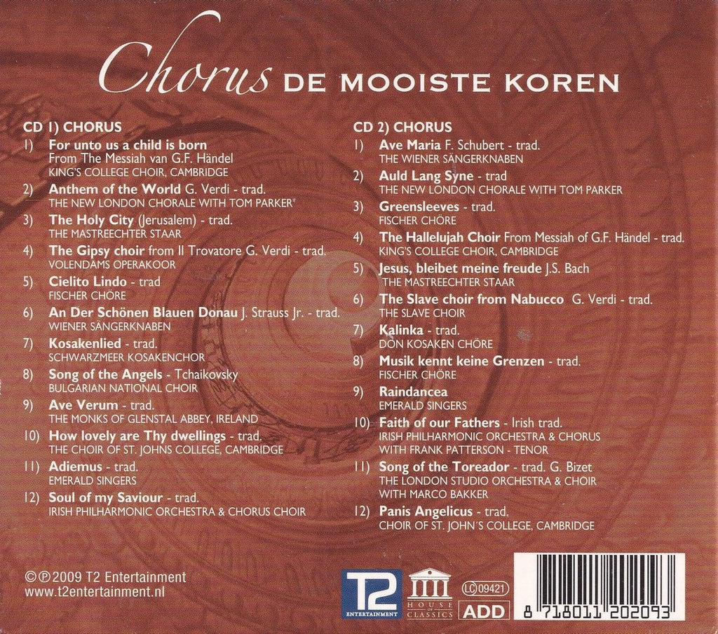Chorus 2-CD digipack