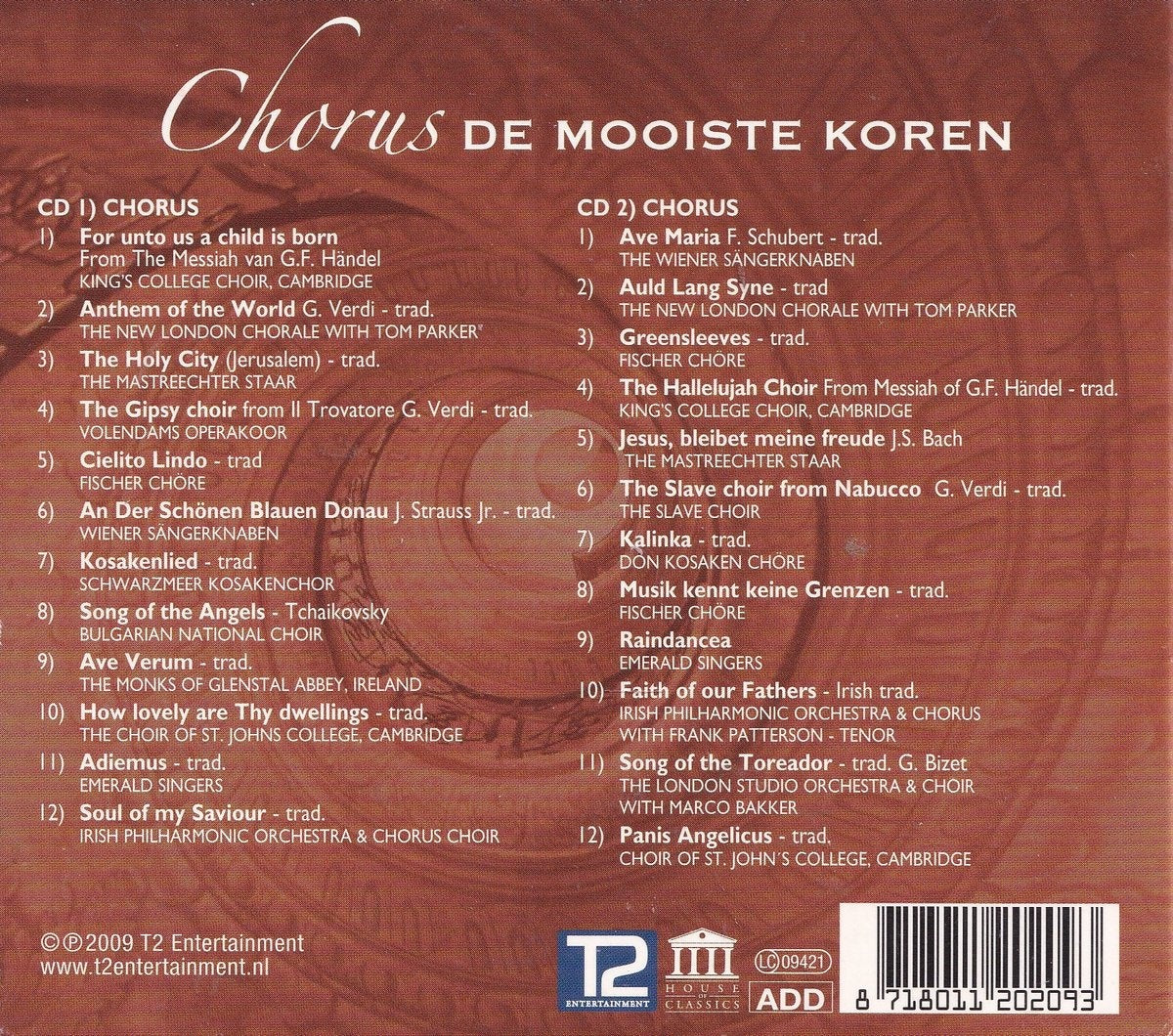Chorus 2-CD digipack