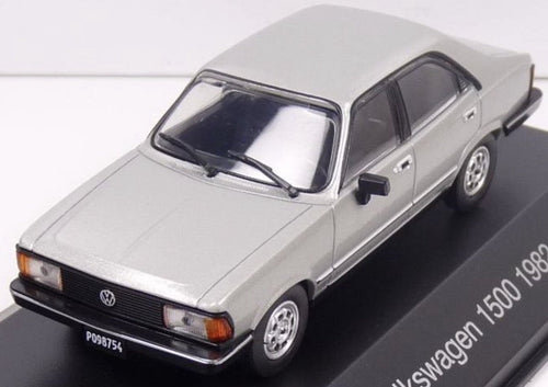 Atlas volkswagen 1500 – modelauto – schaal 1:43 – zilver