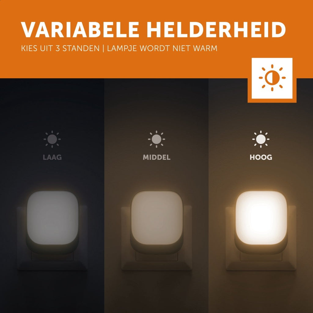 Zazu mint groen automatisch led nachtlampje