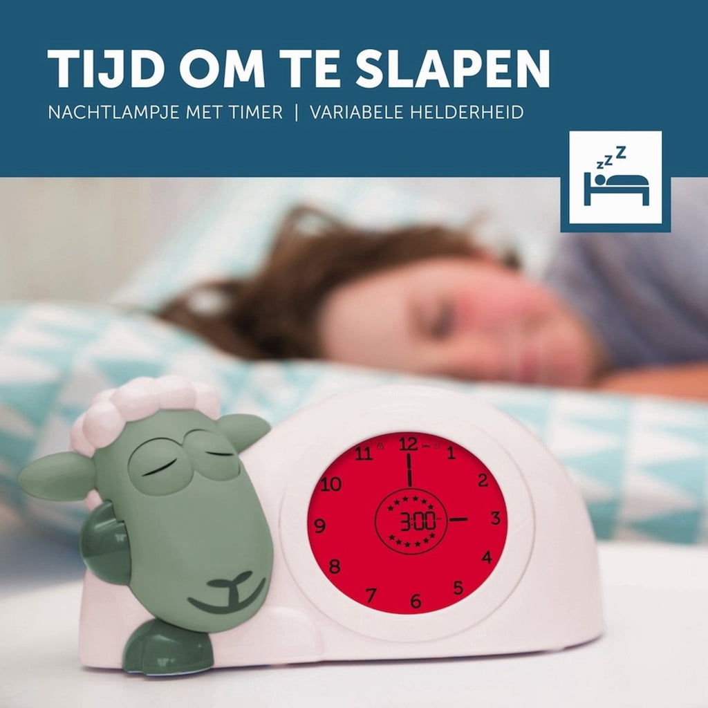 Zazu sam slaaptrainer schaap sage kinderwekker