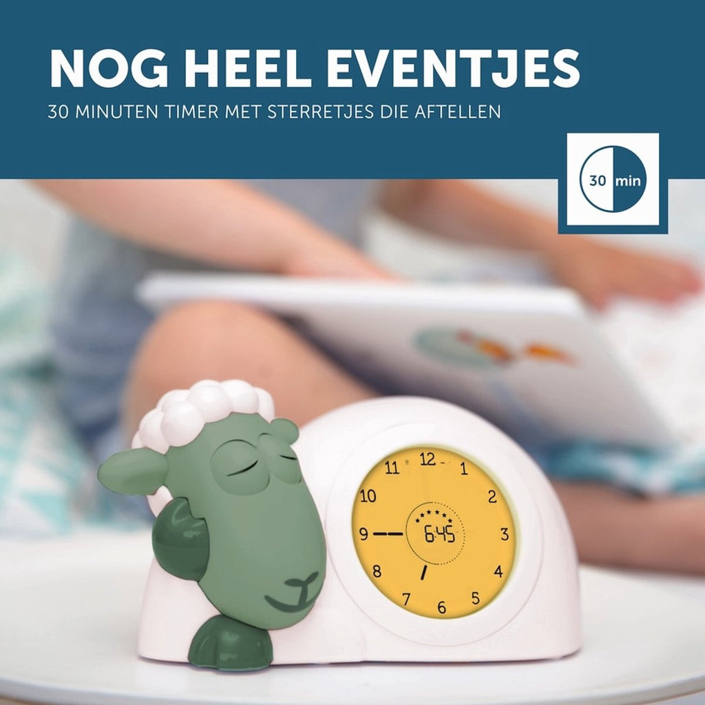 Zazu sam slaaptrainer schaap sage kinderwekker