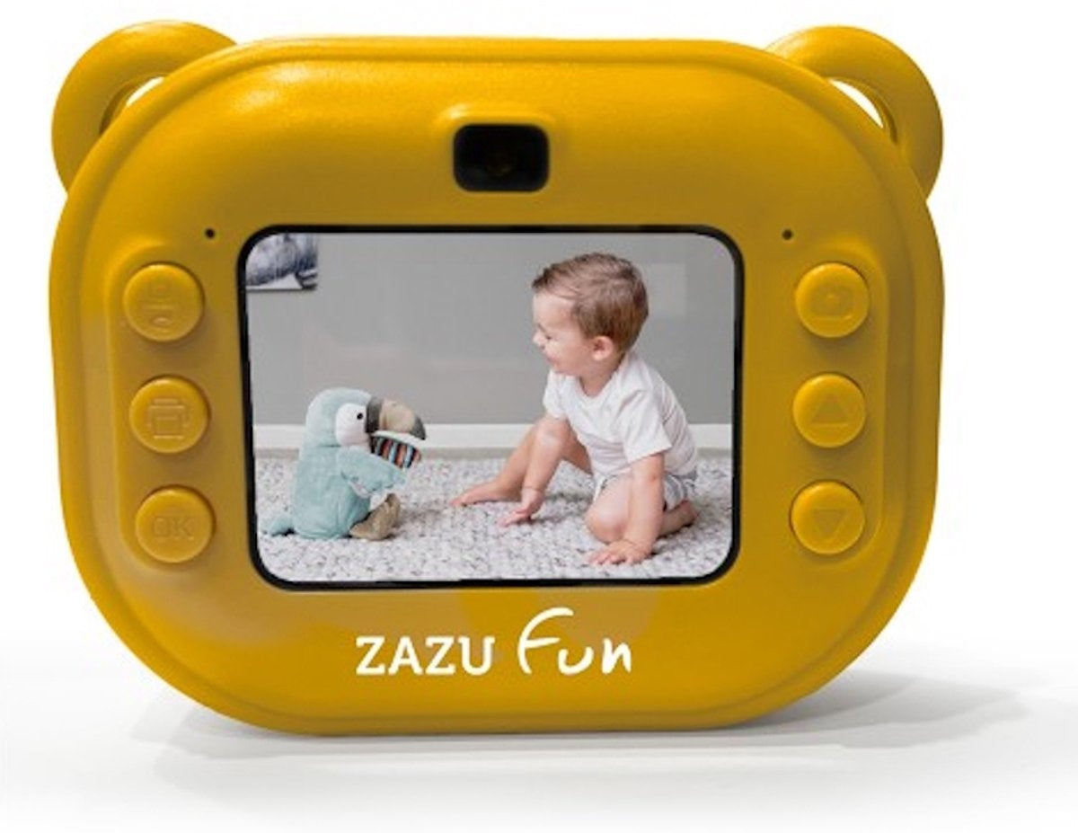 Zazu yellow instant print kinder camera