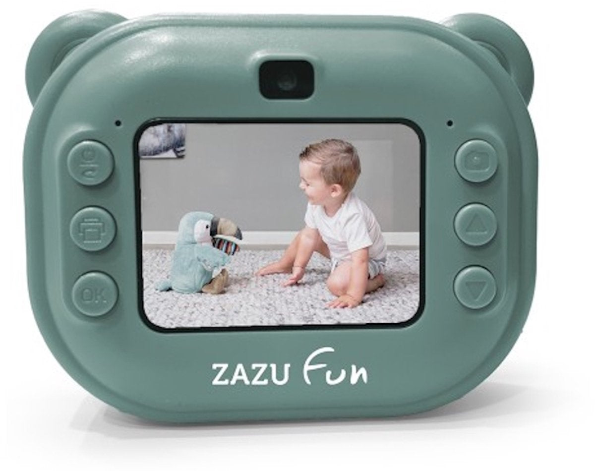 Zazu instant print kindercamera – groen – direct afdrukken – 5+ jaar – za-instantcamera-02