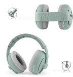 Zazu baby & junior earmuffs green gehoorbeschermer