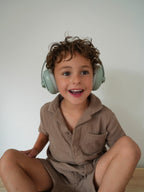 Zazu baby & junior earmuffs green gehoorbeschermer