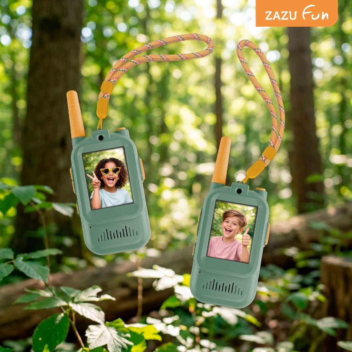 Zazu – video walkietalkie – green