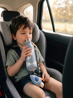 Zazu kinder thermosfles 400 ml – rvs drinkfles voor kinderen – dubbelwandige vacuümisolatie – bpa-vrij – lekbestendig – raket