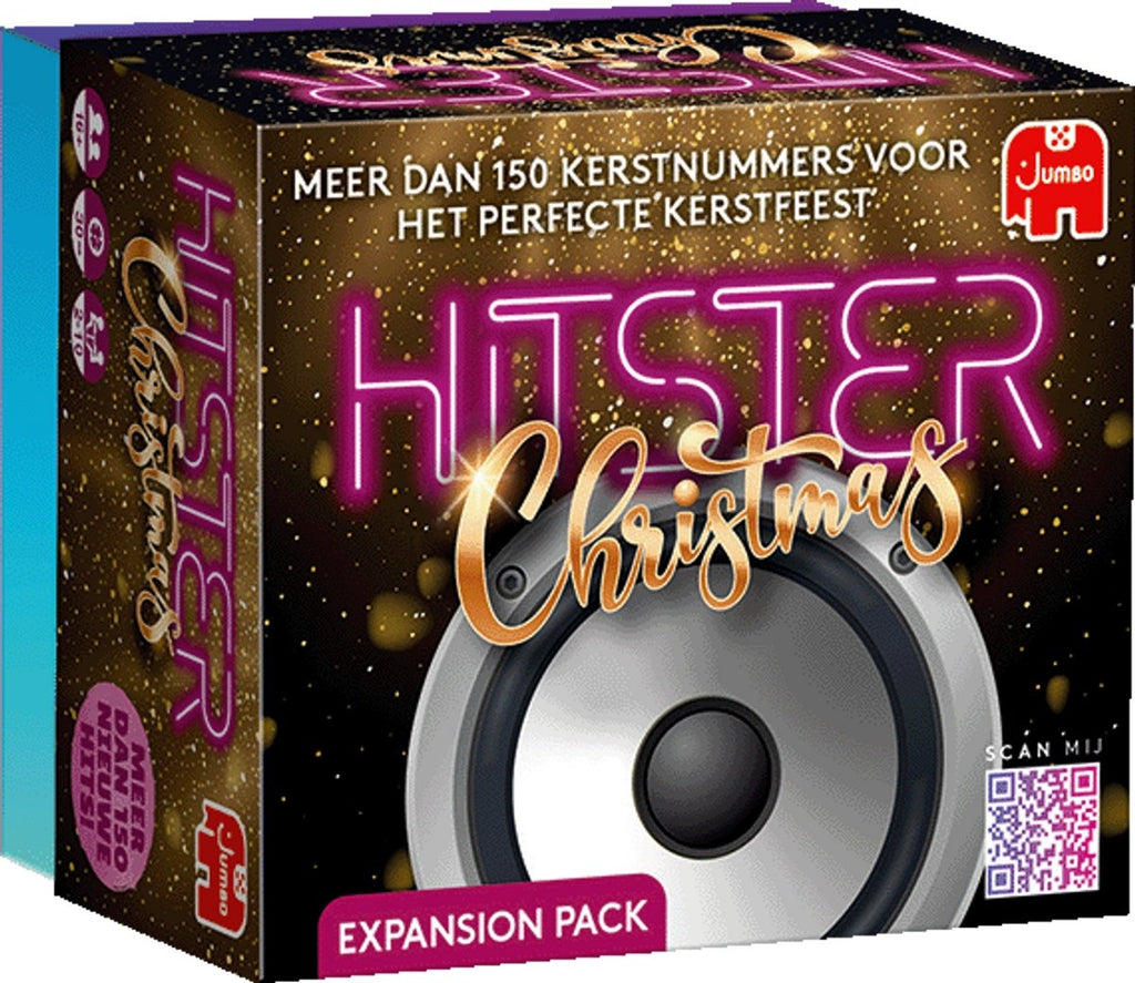 Jumbo – hitster – christmas – uitbreidingsset voor kerst – partyspel – actiespel – muziekspel voor volwassenen – 16+ jaar