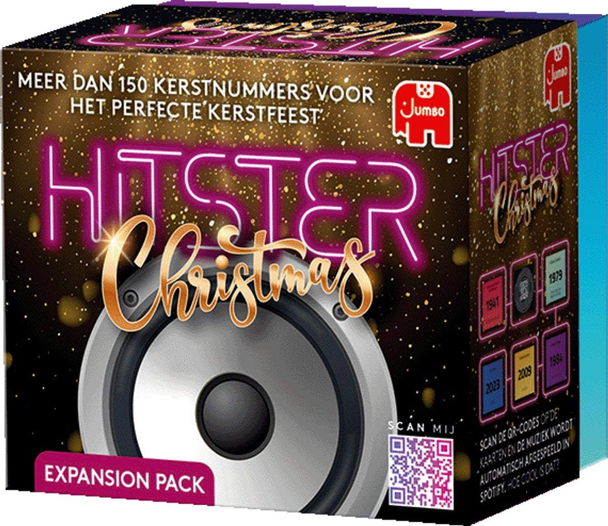 Jumbo – hitster – christmas – uitbreidingsset voor kerst – partyspel – actiespel – muziekspel voor volwassenen – 16+ jaar