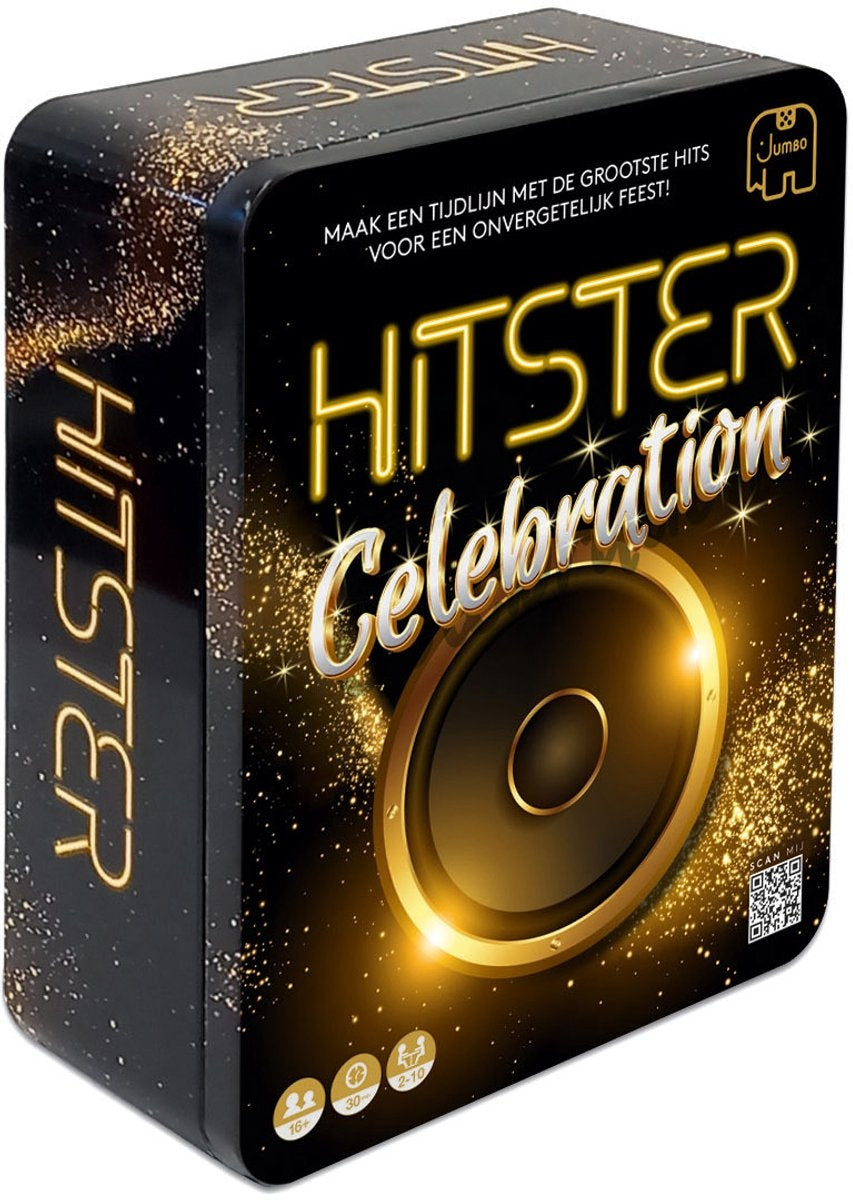 Jumbo – hitster – celebration – actiespel met muziek – vanaf 16 jaar – muziekspel – luxe editie