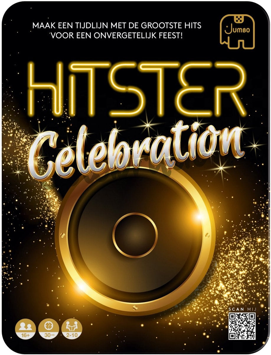 Jumbo – hitster – celebration – actiespel met muziek – vanaf 16 jaar – muziekspel – luxe editie