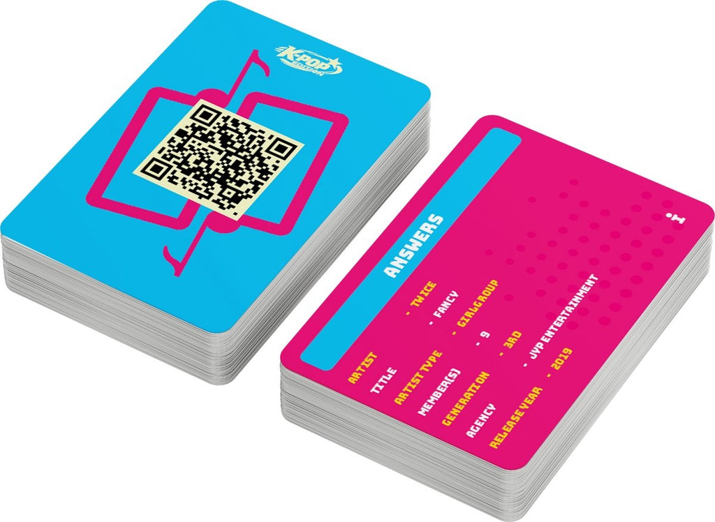 Music match – k-pop edition – party game – muziekspel