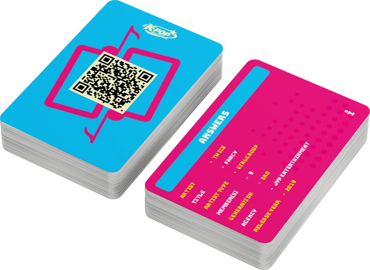 Music match – k-pop edition – party game – muziekspel