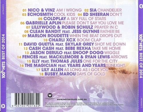100 procent – hits best of 2014 – CD