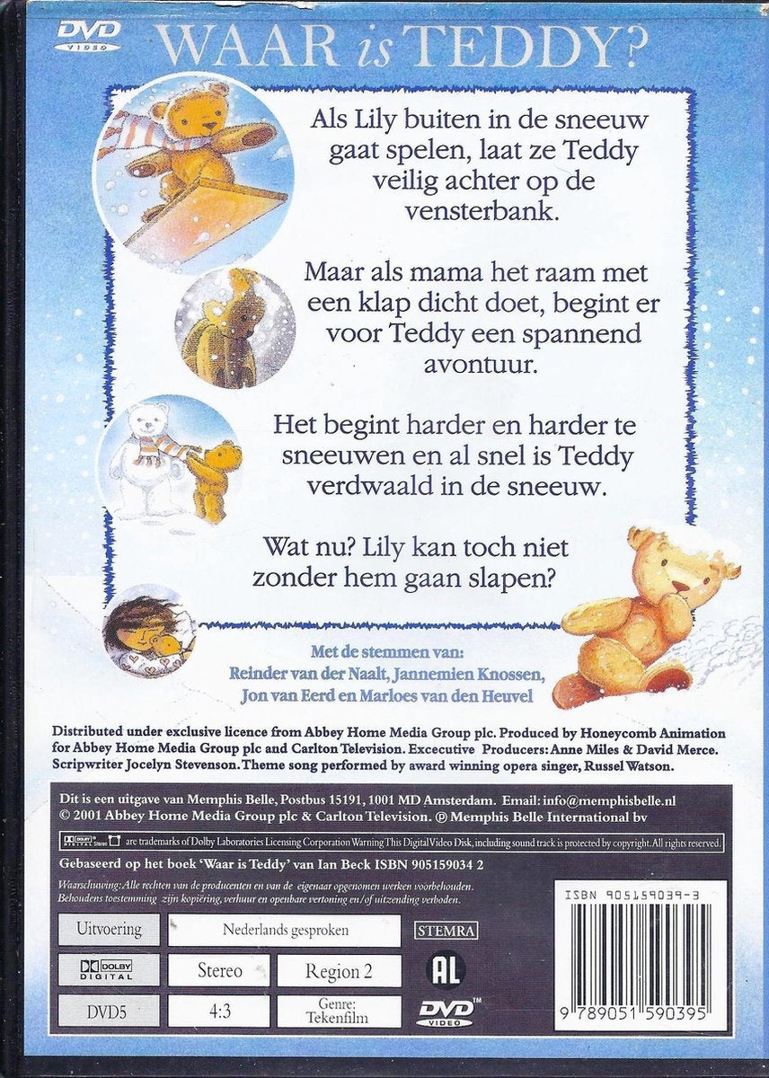 Waar is teddy? – DVD