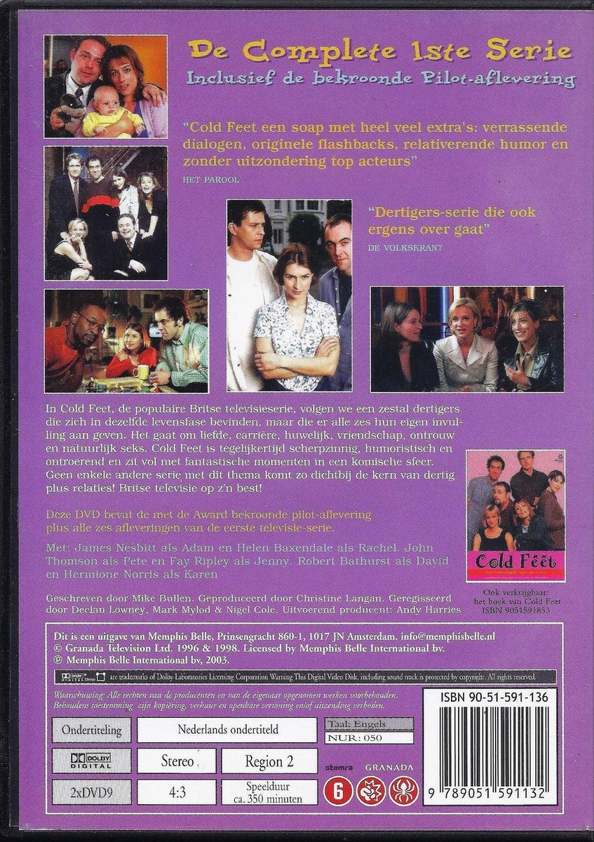 Cold feet – seizoen 1 – DVD