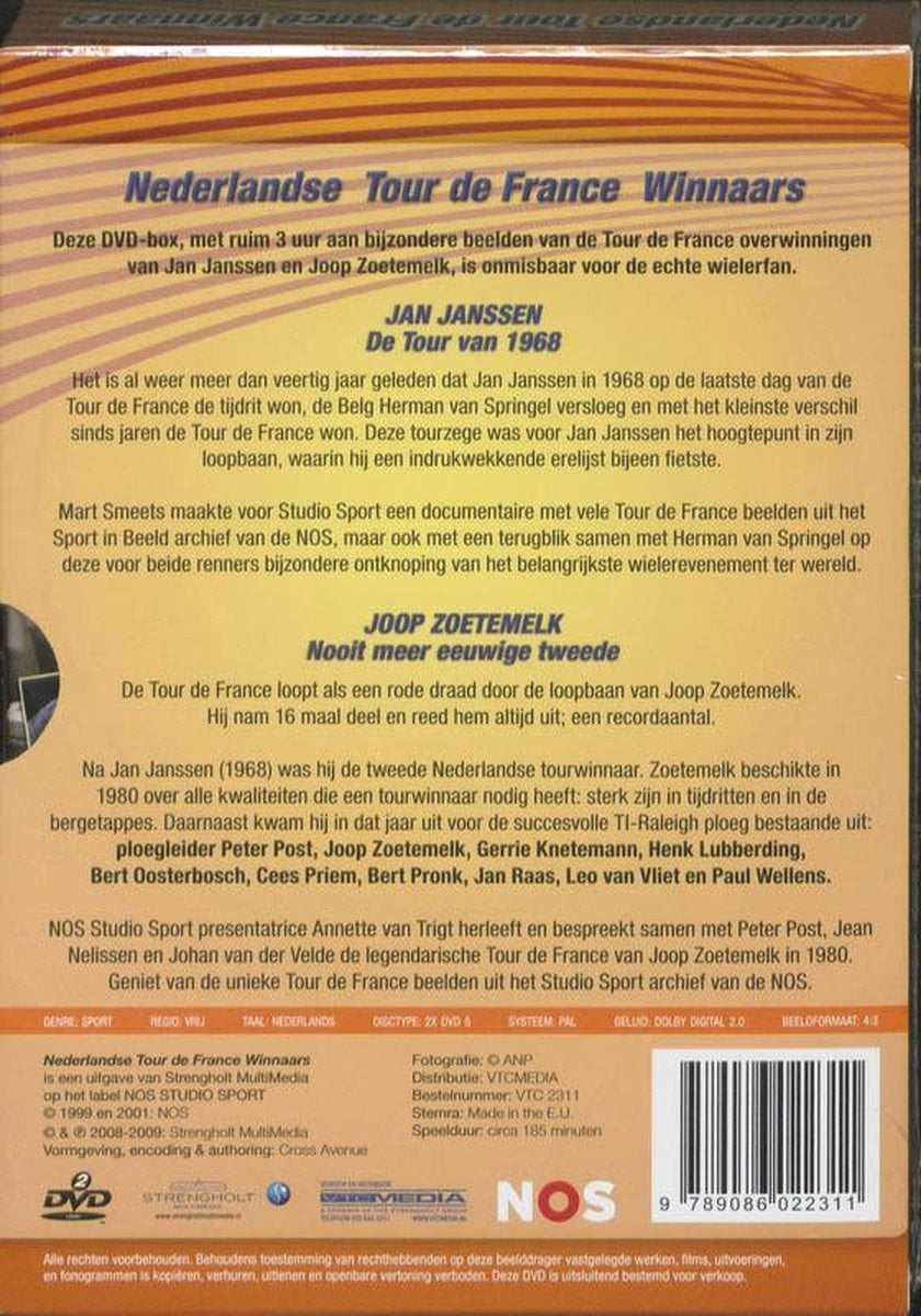 Nederlandse tour de france winnaars – DVD